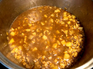 Minced Chicken Potatoes